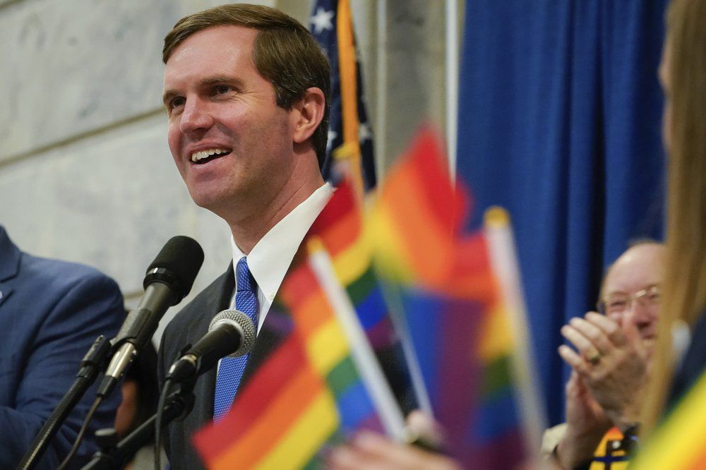 Beshear at Fairness Campaign Rally